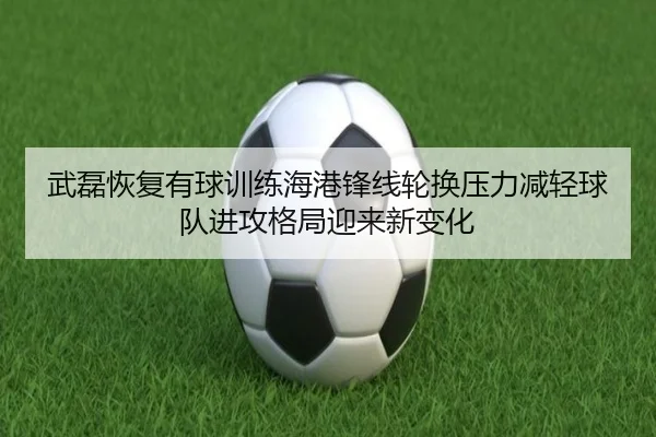 武磊恢复有球训练海港锋线轮换压力减轻球队进攻格局迎来新变化
